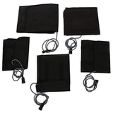 Biotronix Cellulite Deep Heat Therapy Pad set used in Physiotherapy and Slimming ( 1 Abdomen Pad ,2 Thighs ,2 Arms Pads )