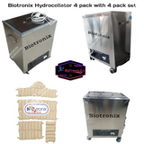 Biotronix Moist Heat Therapy Unit (With 4Pack) Hydrocollator Hot Pack Unit 4 pack Stainless Steel Basic Model ( Outer body 202 grade SS and Tank 202 grade SS ) used in Physiotherapy and Rehabilitation Make In India