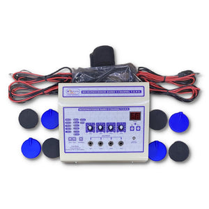 Biotronix Physiotherapy TENS 4 channel Auto Mode Digital Premium Model make in India with 2 year warranty for Pain Relief Therapy