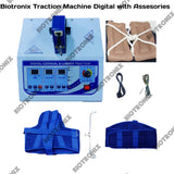 Biotronix Cervical Cum Lumber Traction Therapy Machine Digital Premium Model used in Physiotherapy and Rehabilitation make in India