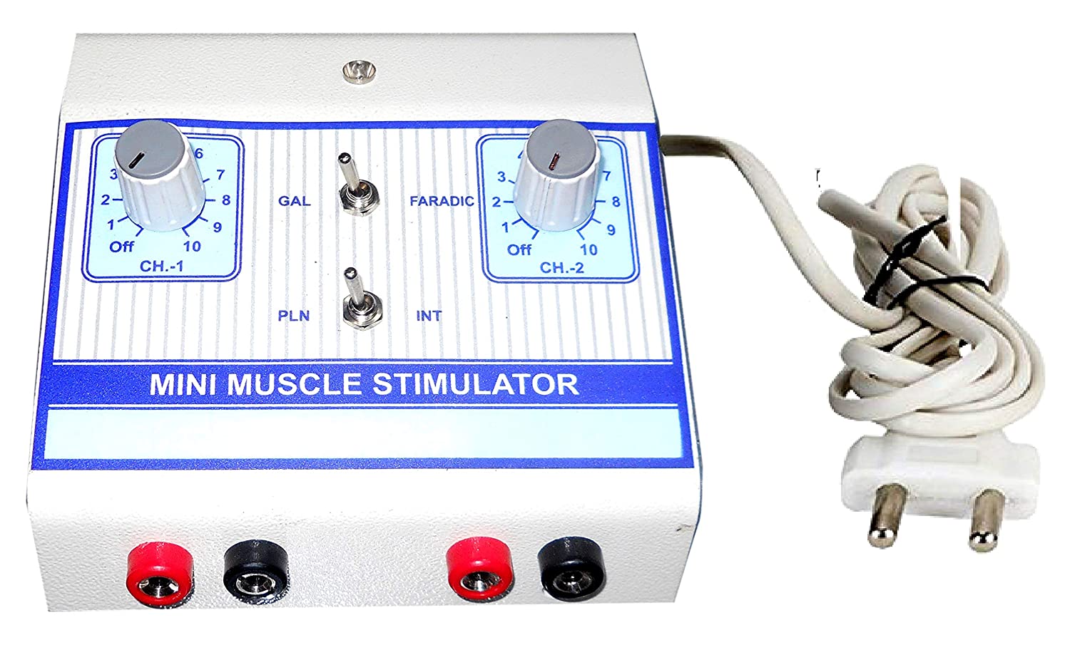 Original TENS-Mini Muscle Stimulator 2 Channel For Physiotherapy Stimulation  Machine