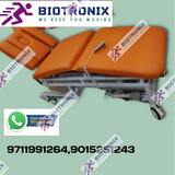 Biotronix Multi Section ( 5 Section ) HI-LOW Postural Drainage Table ( Motorized ) Electrical Dual Function ( Height Adjustable Motorized and Postural Drainage Control) used in Physiotherapy and Rehabilitation
