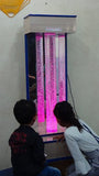Biotronix Bubble-tube Column With Stand & Mirrors Sensory Motor Tools Occupational Therapy Equipment