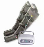 Biotronix Edema Relief Intermittent Pneumatic Compression, Lymphatic Drainage Analogue( Manual )  Machine Compressible Limb Air Therapy Recovery Device with 2 Legs Sleeves ,1 Arm Sleeve ,1 Waist Sleeve remote Controlled