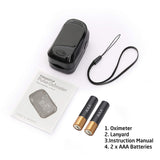Biotronix Finger Tip Pulse Oximeter Black Deluxe model C101H1