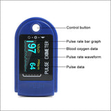 Digital Fingertip Pulse Oximeter Pulse Rate ,SPO2 Level ( Oxygen Level ) ,PI Saturation Indian Made