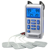 MarsOne EM-6300A TENS EMS Combination Therapy Dual Channel Premier Stim Dual Channel LCD Display both Battery and Direct operated with 1 year Warranty