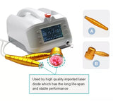 HNC Low Level Cold Laser Therapy Device 650nm and 808nm used in Physiotherapy and Rehabilitation