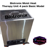 Biotronix Moist Heat Therapy Unit (With 4Pack) Hydrocollator Hot Pack Unit 4 pack Stainless Steel Basic Model ( Outer body 202 grade SS and Tank 202 grade SS ) used in Physiotherapy and Rehabilitation Make In India