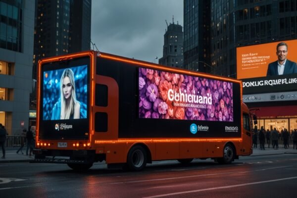 Mobile LED Billboard Trucks