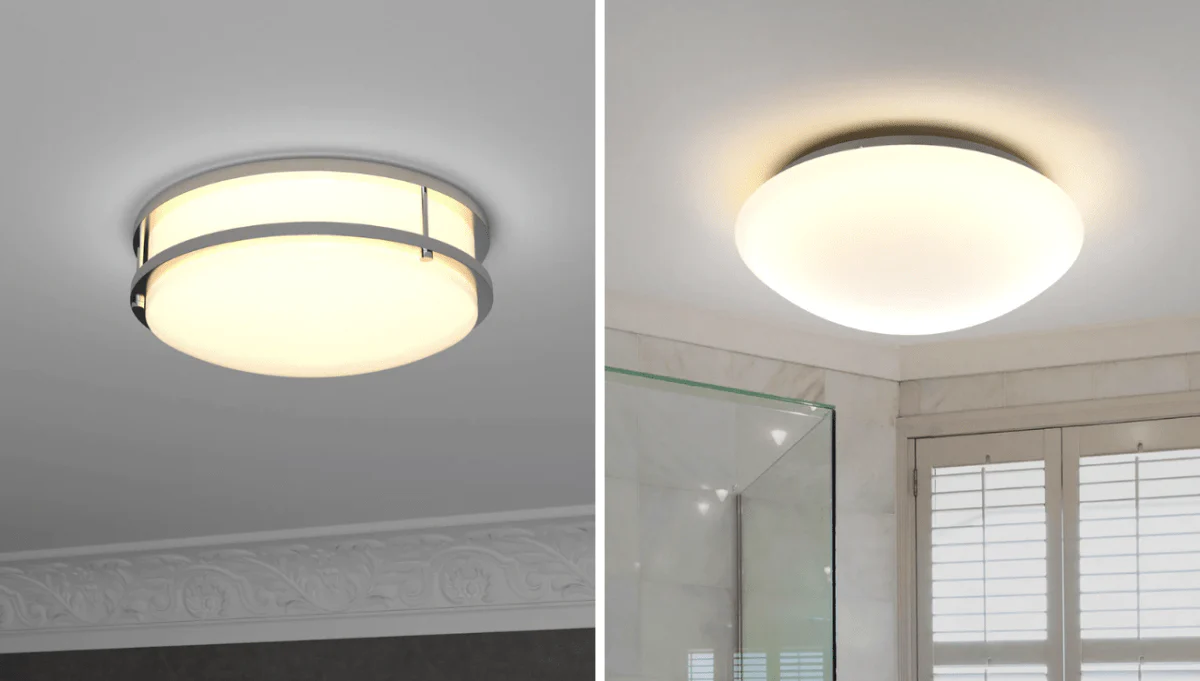 Flush Mount Ceiling Lights for Clean Lines